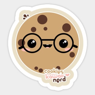 Cookies Kawaii Nerd Sticker